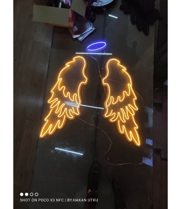 Angel Neon Hortum Led Dekorasyon