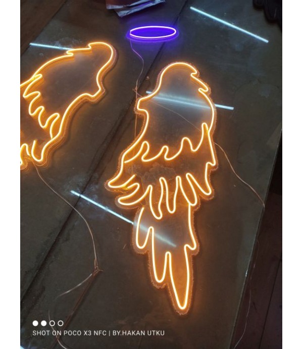 Angel Neon Hortum Led Dekorasyon