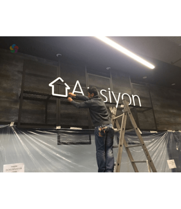 Apsiyon Işıklı Pleksi Kutu Harfler