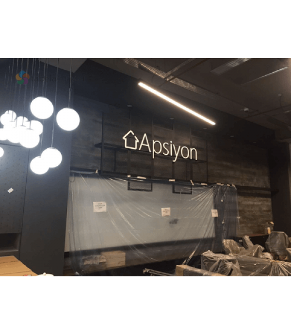 Apsiyon Işıklı Pleksi Kutu Harfler