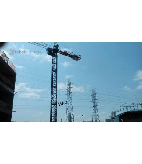 Babacan Holding Kule Vinç Üzerine Işıklı Kutu Harf 