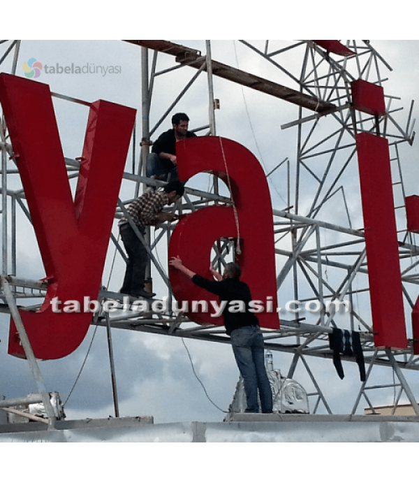 Kaya İzmir Termal Otel Çatı Tabela