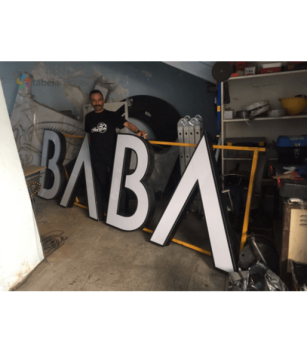 Kule Vinçlerde Işıklı Kutu Harf Uygulamaları