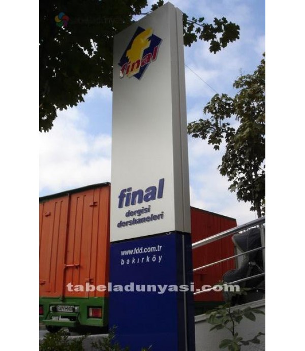 Final Dershanesi Totem Tabela