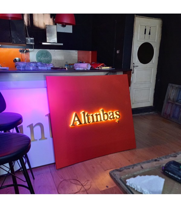 Altınbaş Kuyumcu Endirekt Işıklı Kutu Harf Tabela