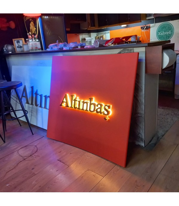 Altınbaş Kuyumcu Endirekt Işıklı Kutu Harf Tabela