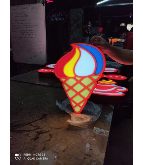 Avusturya 3D Led Dondurma Tabela