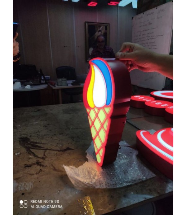 Avusturya 3D Led Dondurma Tabela