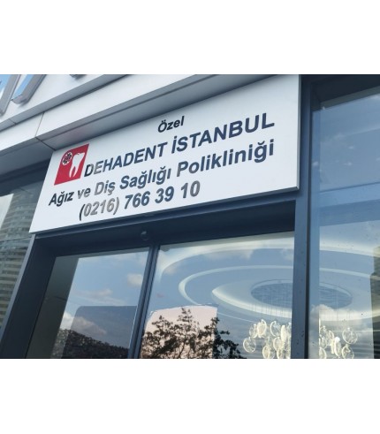 Dehadent diş hekimi tabelası