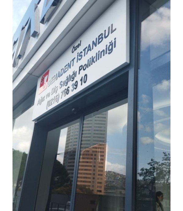 Dehadent diş hekimi tabelası