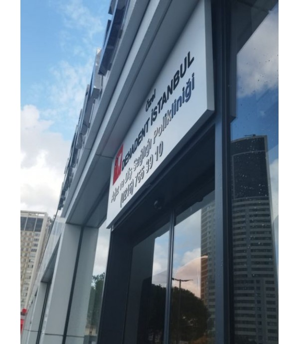 Dehadent diş hekimi tabelası