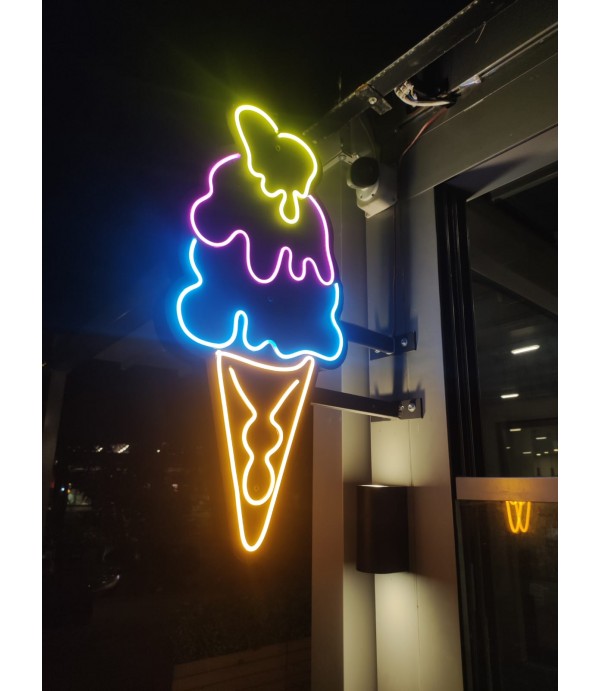 Dondurmacı Neon led Fener Tabela 