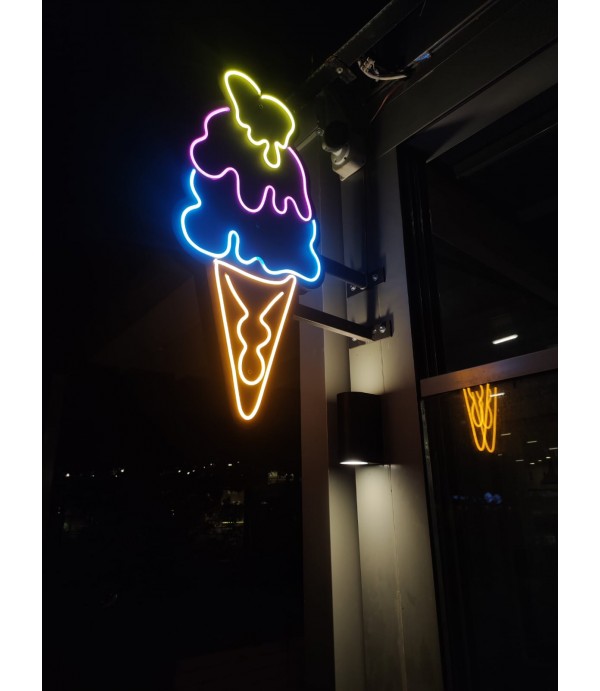 Dondurmacı Neon led Fener Tabela 