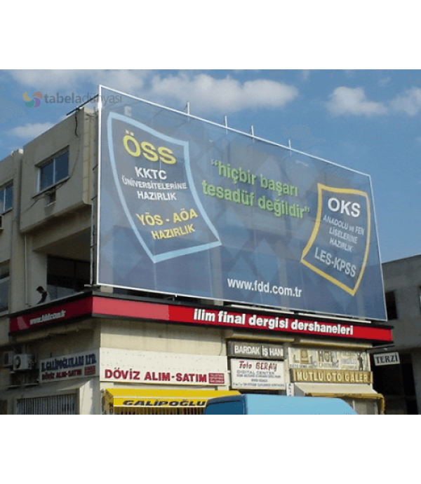 İlim Final Lefkoşa Tabela