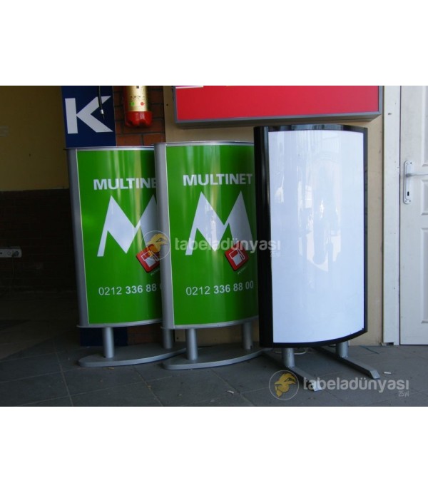 Multinet Çift Taraflı Bombeli Light Box