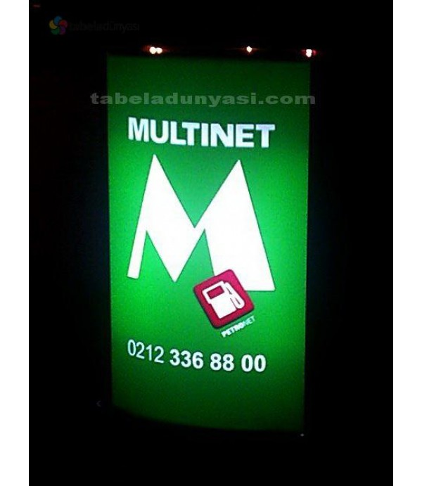 Multinet Çift Taraflı Bombeli Light Box