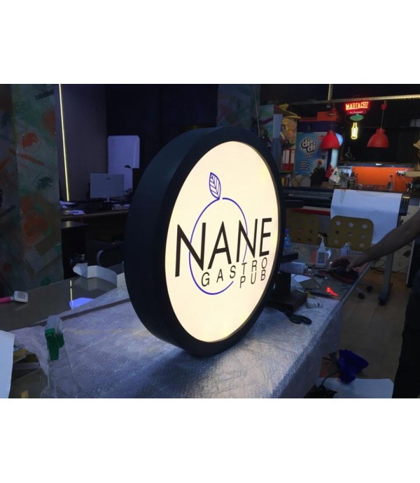 Nane Gastro Pub Işıklı Fileli Hazır Daire Tabela