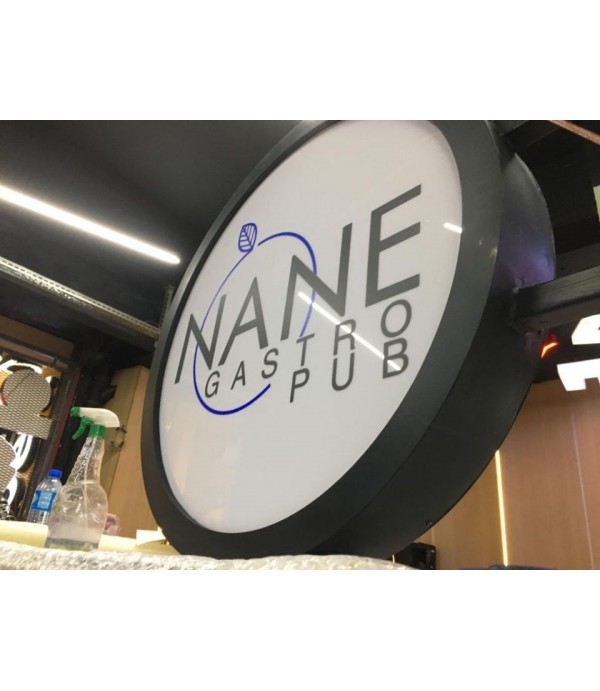 Nane Gastro Pub Işıklı Fileli Hazır Daire Tabela