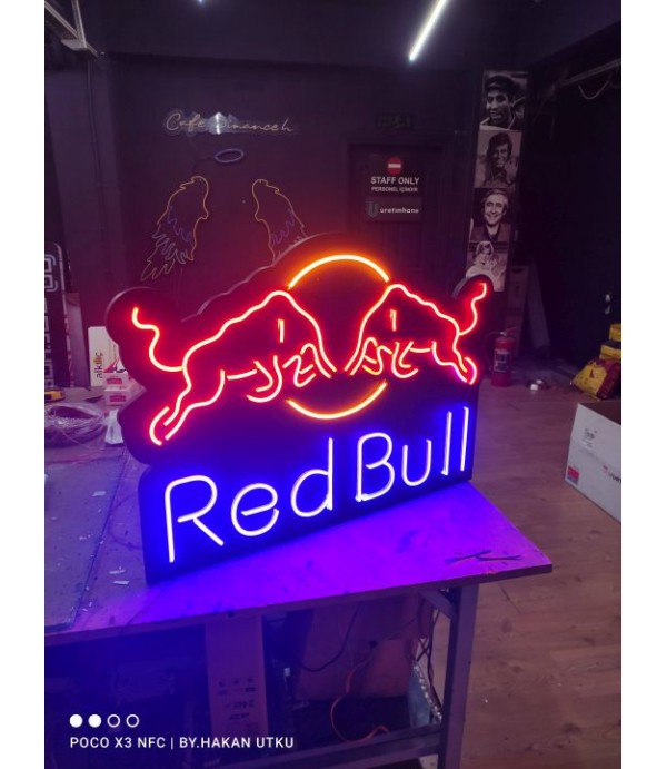 Red Bull Almanya Neon Hortum Led Tabela