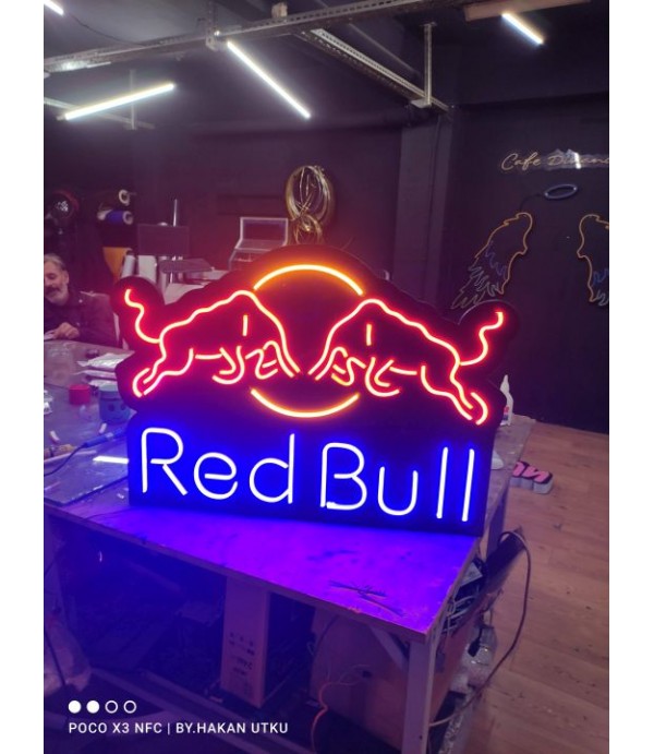 Red Bull Almanya Neon Hortum Led Tabela