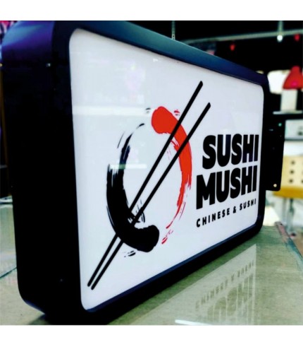 Sushı Mushı Dikdörtgen Hazır Tabela