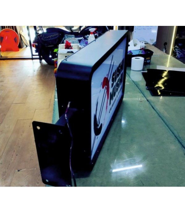 Sushı Mushı Dikdörtgen Hazır Tabela