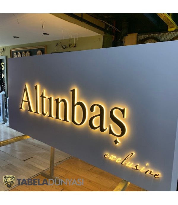 Altınbaş Işıklı Tabela