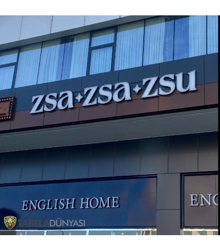 Zsa Zsa Zsu Trabzon Bronz Fileli Tabela Uygulaması