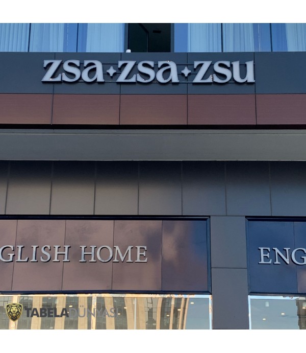 Zsa Zsa Zsu Trabzon Bronz Fileli Tabela Uygulaması