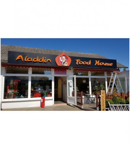 Alaaddin Kebap House Almanya Işıklı Kutu Harf Tabela