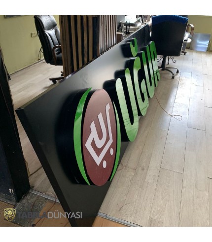 Almanya Uğur Süpermarket Işıklı Tabela