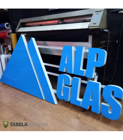 Alp Glas Avusturya Işıklı Kutu Harf Tabela