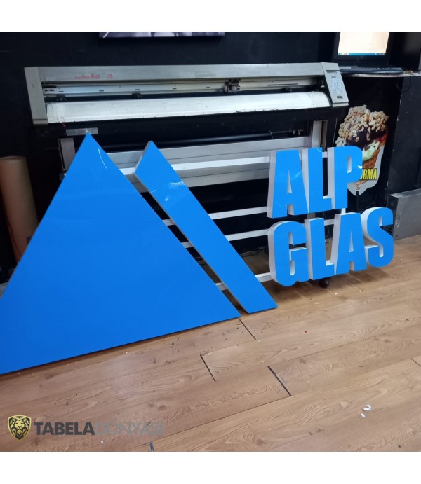 Alp Glas Avusturya Işıklı Kutu Harf Tabela