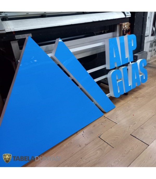 Alp Glas Avusturya Işıklı Kutu Harf Tabela