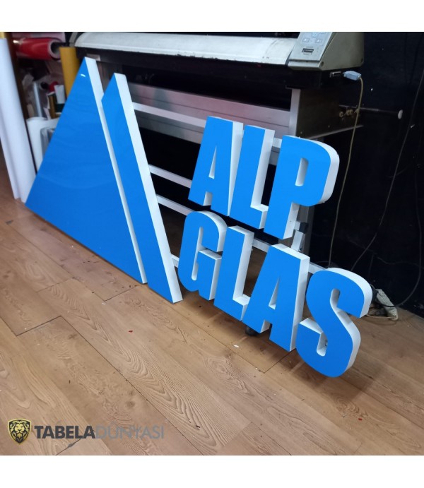 Alp Glas Avusturya Işıklı Kutu Harf Tabela