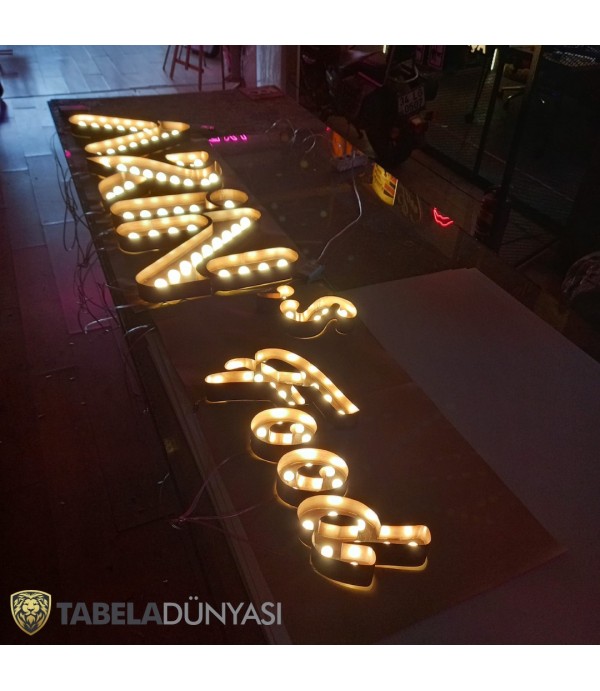 Arın's Food Bakır Ampul Harf