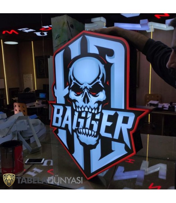 Bagger yurt dışı ışıklı tabela