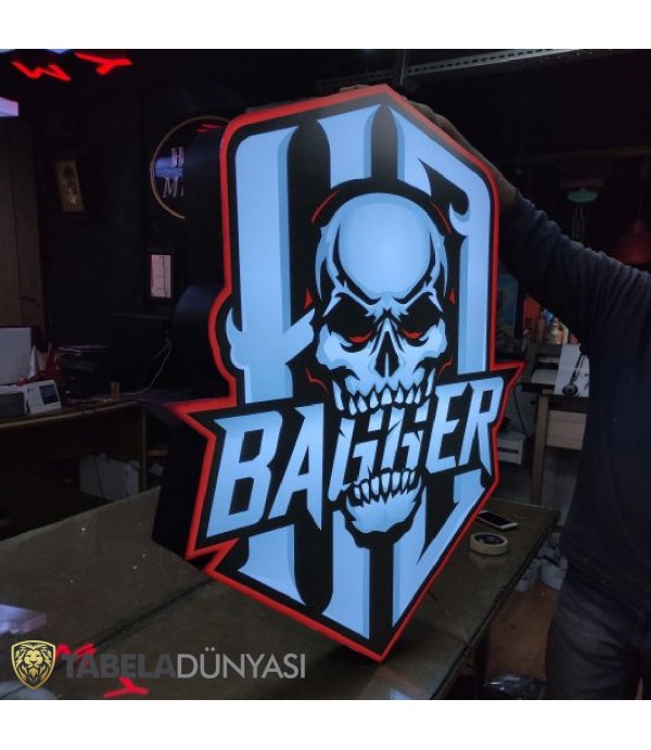 Bagger yurt dışı ışıklı tabela