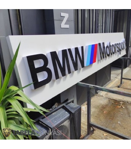 BMW Avusturya Işıklı Tabela