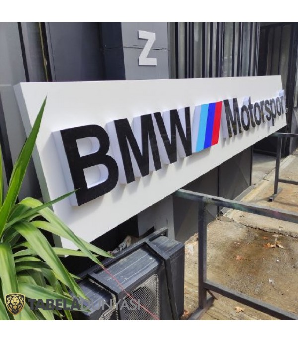 BMW Avusturya Işıklı Tabela