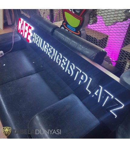Cafe Avusturya Işıklı Tabela