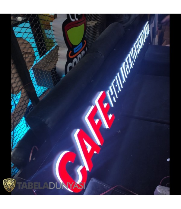 Cafe Avusturya Işıklı Tabela