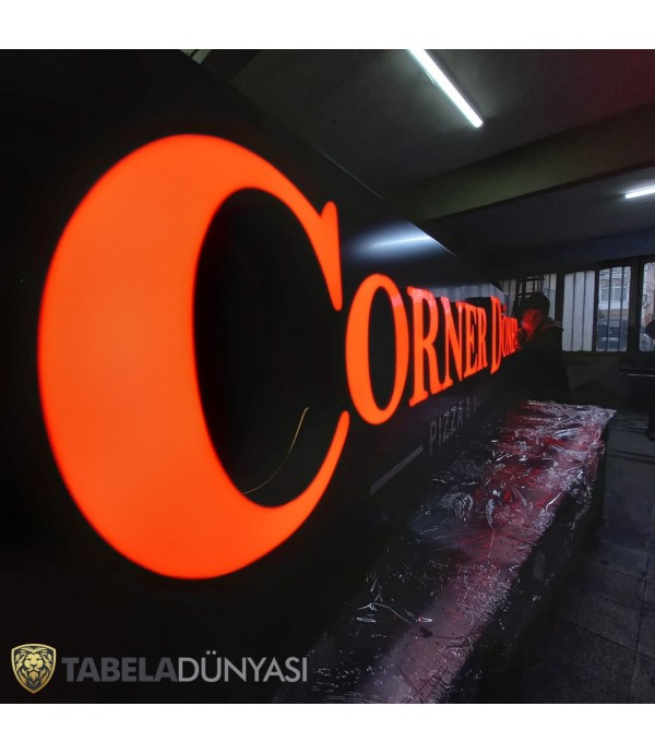 Corner Almanya Dönerci Tabelası