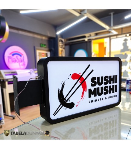 Sushı Işıklı Fener Tabela