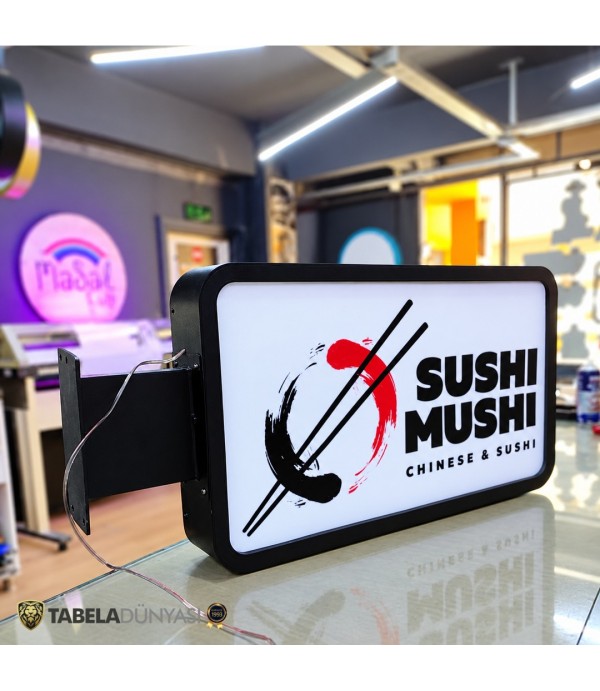 Sushı Işıklı Fener Tabela