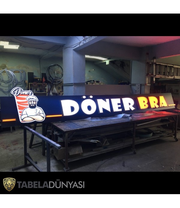Almanya  Döner Bra Işıklı Tabela Tasarımı