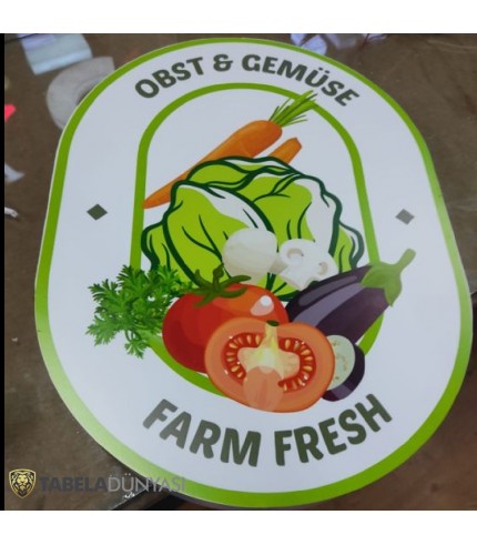 Yurt Dışı Şarküteri İçin Işıklı Kutu Logo Üretimi ve Şablonlu Sevkiyat
