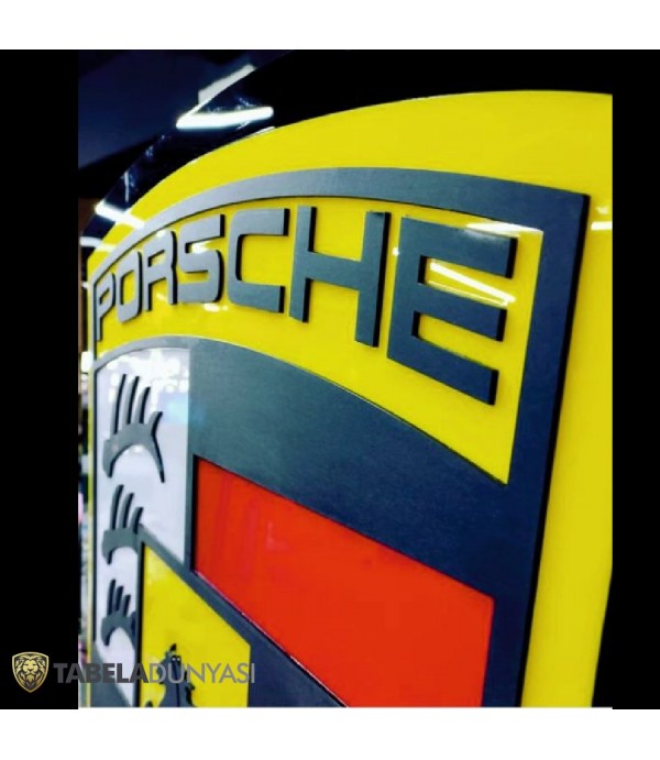 Porsche ışıklı tabela isviçre