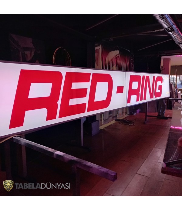 Red-Ring Avusturya Işıklı Pleksi Tabela