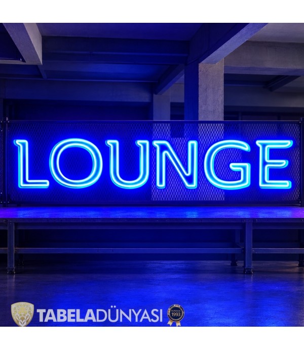 Bra Lounge Bar Almanya Ters Tava Neon Hortum LED Tabela